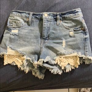 Jean shorts